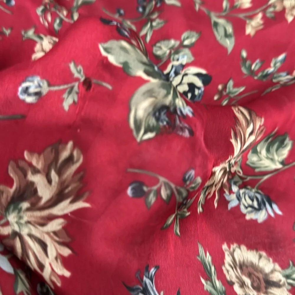 Laura Ashley chic crimson